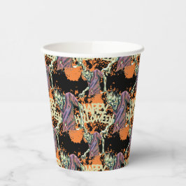 Creepy Zombies Spooky Halloween Party Papieren Bekers