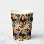 Creepy Zombies Spooky Halloween Party Papieren Bekers (Rechts)