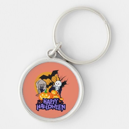 CreepyCemetery Keyholder Sleutelhanger (Voorkant)