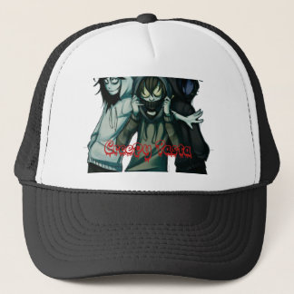 Creepypasta Trucker Hat Pet