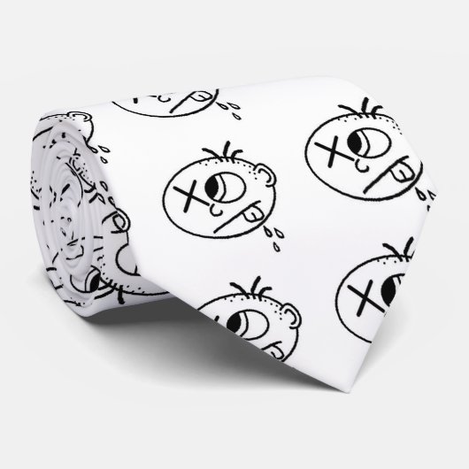 Creet Head Stropdas (Opgerold)