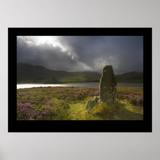 Cregennan Lake Poster (Voorkant)