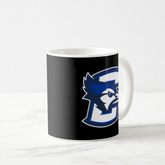 Creighton Bluejays linkerborst icoon Koffiemok (Voorkant rechts)
