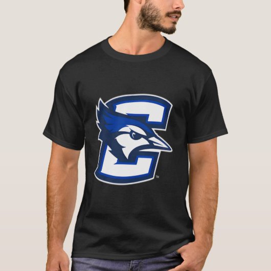 Creighton Bluejays linkerborst icoon T-shirt (Voorkant)