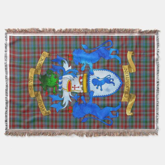 Creighton-wapenschild Deken (Voorkant)