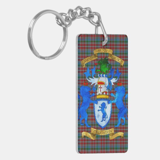 Creighton-wapenschild Sleutelhanger (Voorkant Links)