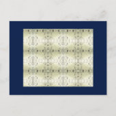 Crem de Lace Midnight Blue Briefkaart (Voorkant)