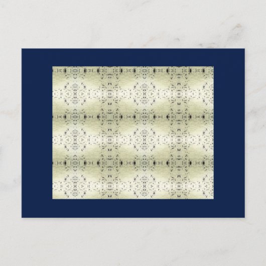 Crem de Lace Midnight Blue Briefkaart (Voorkant)