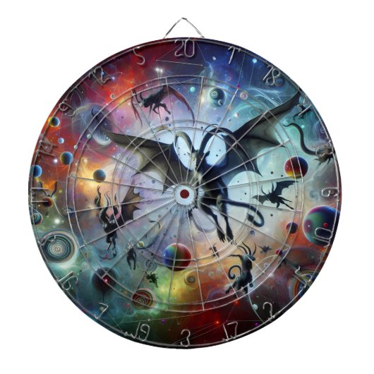 Crema Aden Claredon Dartbord (Voorkant)