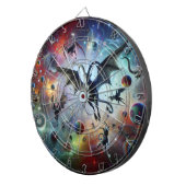 Crema Aden Claredon Dartbord (Voorkant Rechts)