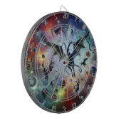 Crema Aden Claredon Dartbord (Voorkant Links)