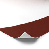 Crema Cool Abstracte Fine Fractal Art Poster (Hoek)