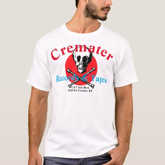 Cremater Records T-shirt (Voorkant)