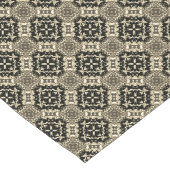 Crème Afgeschuinde Diamanten Patroon Lange Tafelloper (Hoek)