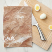 Crème Appeltaart Theedoek (Quarter Fold)