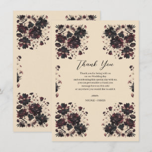 Crème Beige Vintage Shabby Chic Romantische Bloeme Kaart