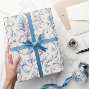 Crème Blad Bruiloft Douche Cadeaupapier