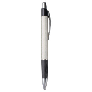 Crème Blauw Groen Strepen Pen