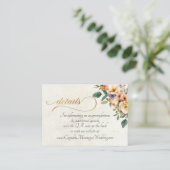 Crème Bloem, QR Code - Crème Informatiekaartje (Staand voorkant)