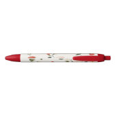 Crème Blush Aardbeien Zwarte Inkt Pen (Achterkant)