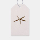 Crème Blush Ocean Zeester Cadeaulabel (Achterkant)