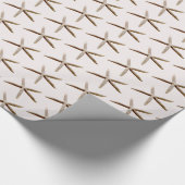 Crème Blush Ocean Zeester Cadeaupapier (Hoek)