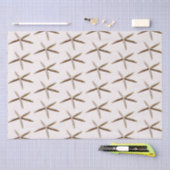 Crème Blush Ocean Zeester Tissuepapier (Craft)