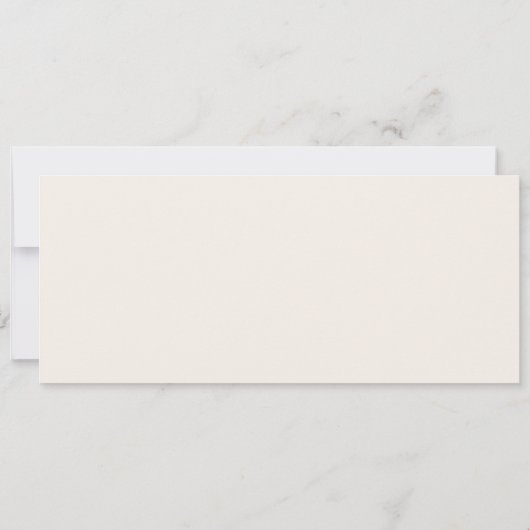 Crème Bruiloft Hangende Zitkaart Header Kaart (Achterkant)