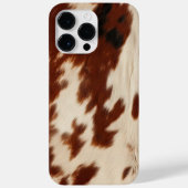 Crème Bruin Western Koeienhuid Case-Mate iPhone Case (Achterkant)