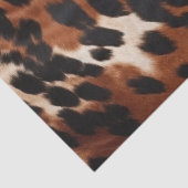 Crème bruin zwart Koeienhuid Tissuepapier (Detail)