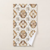 Crème Bruine Inheemse Stam Bad Handdoek (Handdoek)