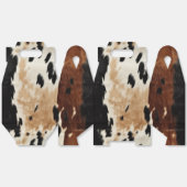 Crème Bruine Koeienhuid Howdy  Bedankdoosjes (Ongevouwen)