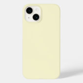 Crème Case-Mate iPhone Case (Achterkant)
