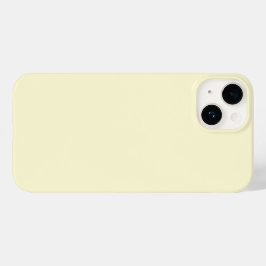 Crème Case-Mate iPhone Case (Achterkant (horizontaal))