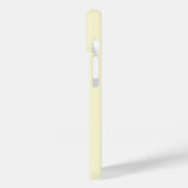 Crème Case-Mate iPhone Case (Achterkant / Links)