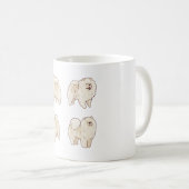 Crème chow chow Magic Koffiemok (Voorkant rechts)