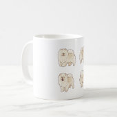 Crème chow chow Magic Koffiemok (Voorkant links)