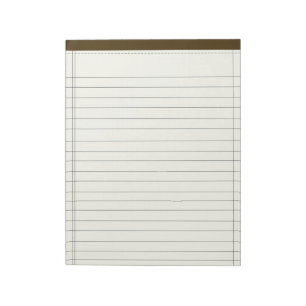Creme Colored Notes Notitieblok