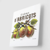  Creme d'Abricots Ad Vierkante Klok (Hoek)