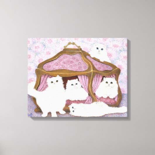 Creme de creme canvas afdruk (Voorkant)