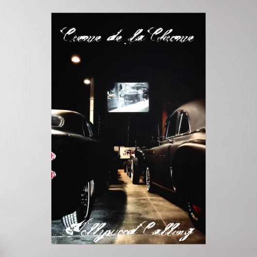 Creme de la Chrome 2008 Canvas Gloss Poster (Voorkant)