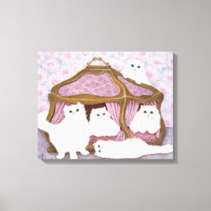 Creme de la creme canvas afdruk