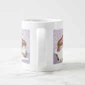 Creme de la creme grote koffiekop (Achterkant)