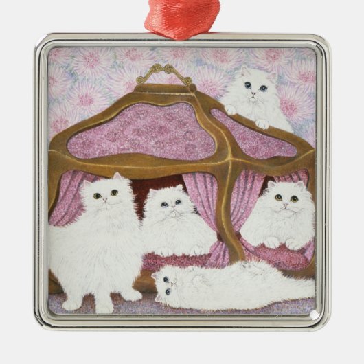 Creme de la creme metalen ornament (Voorkant)