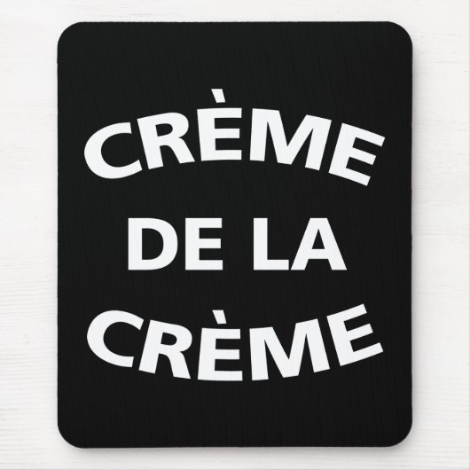 Creme De La Creme Muismat (Voorkant)