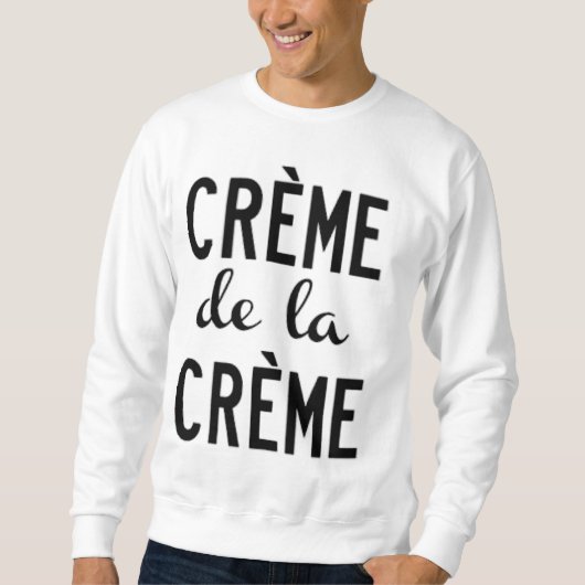 creme de la creme trui (Voorkant)