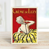 Crème De Luzy | Leonetto Cappiello Kaart
