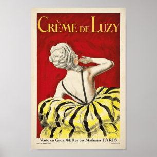 Crème De Luzy   Leonetto Cappiello Poster