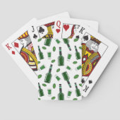 Creme de Menthe speelkaarten (Achterkant)