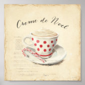 Creme de Noel Poster (Voorkant)
